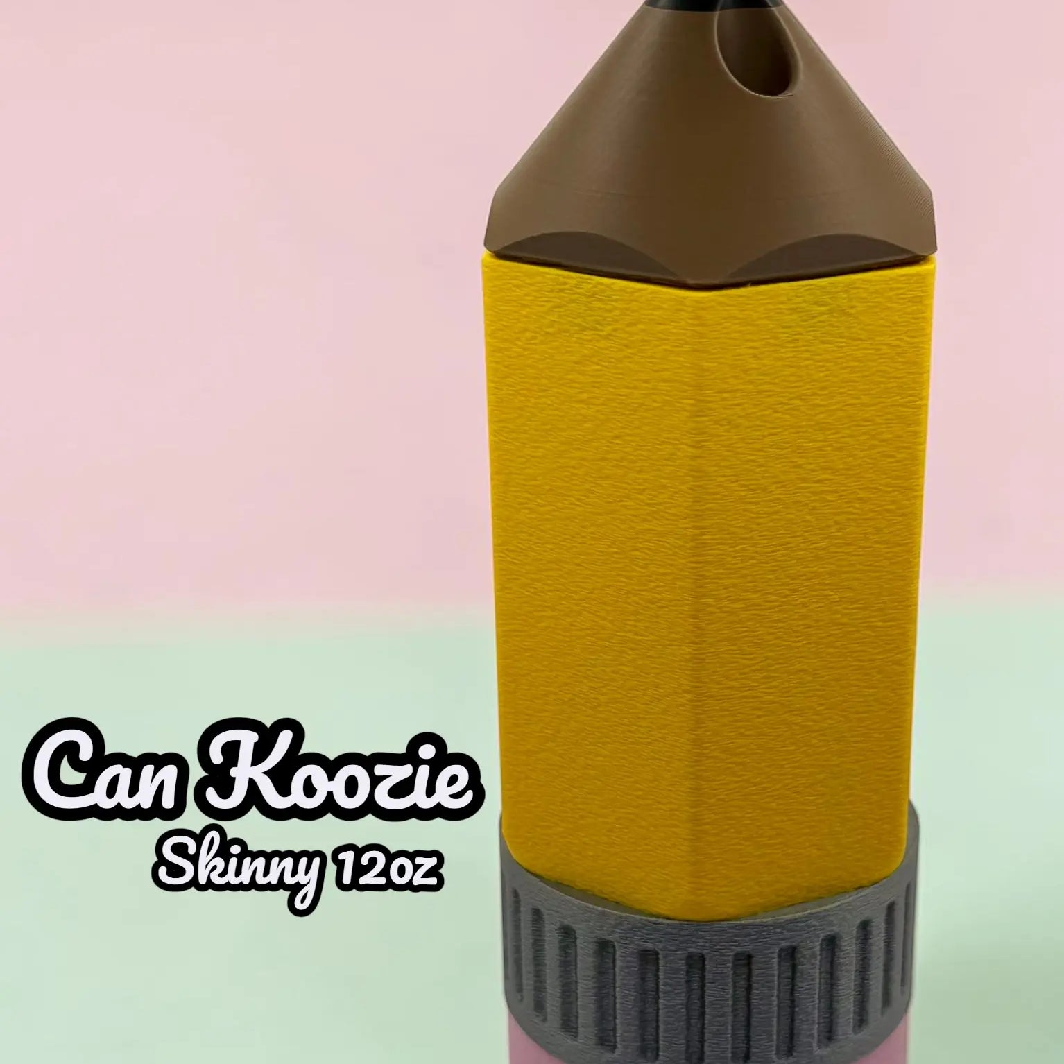 Pencil Shaped Can Koozie 12oz Skinny A Little Corner Jax
