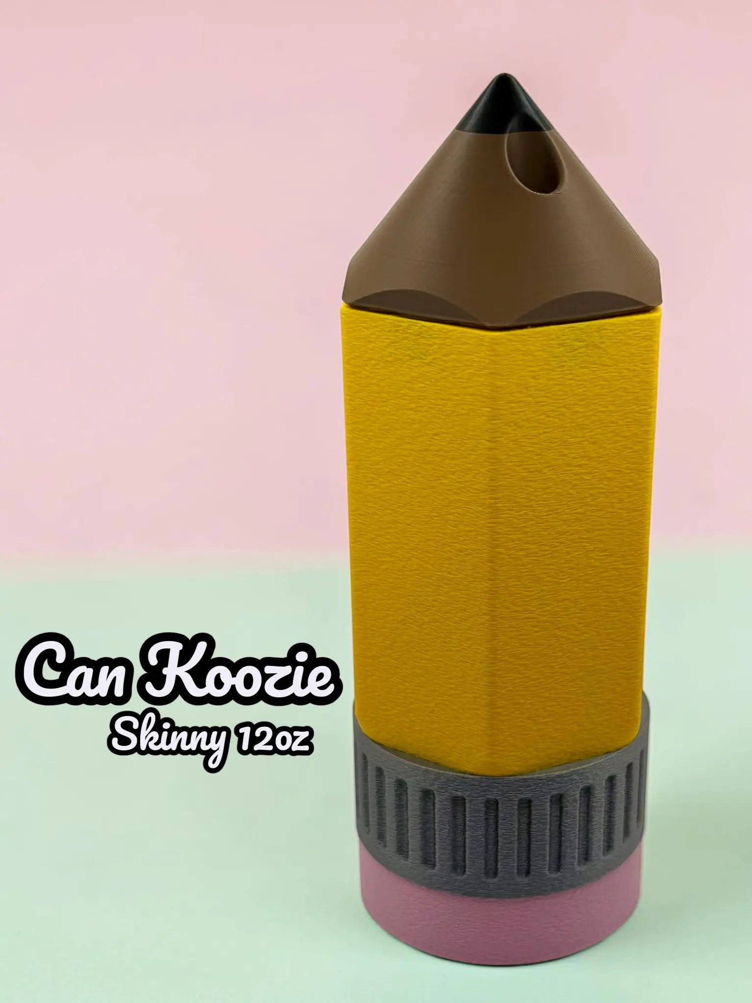 Pencil Shaped Can Koozie 12oz Skinny A Little Corner Jax