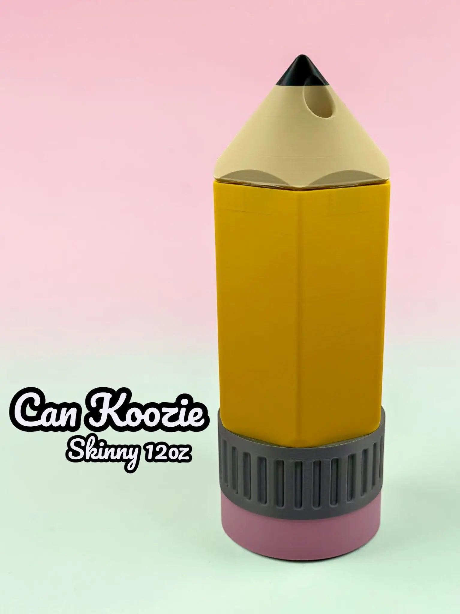 Pencil Shaped Can Koozie 12oz Skinny A Little Corner Jax