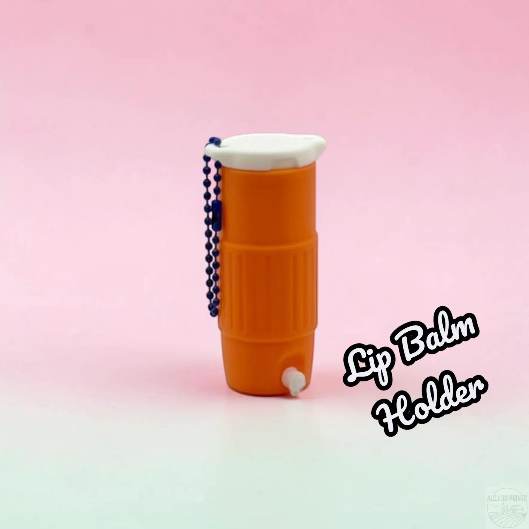 Lip Balm Holder with Keyring