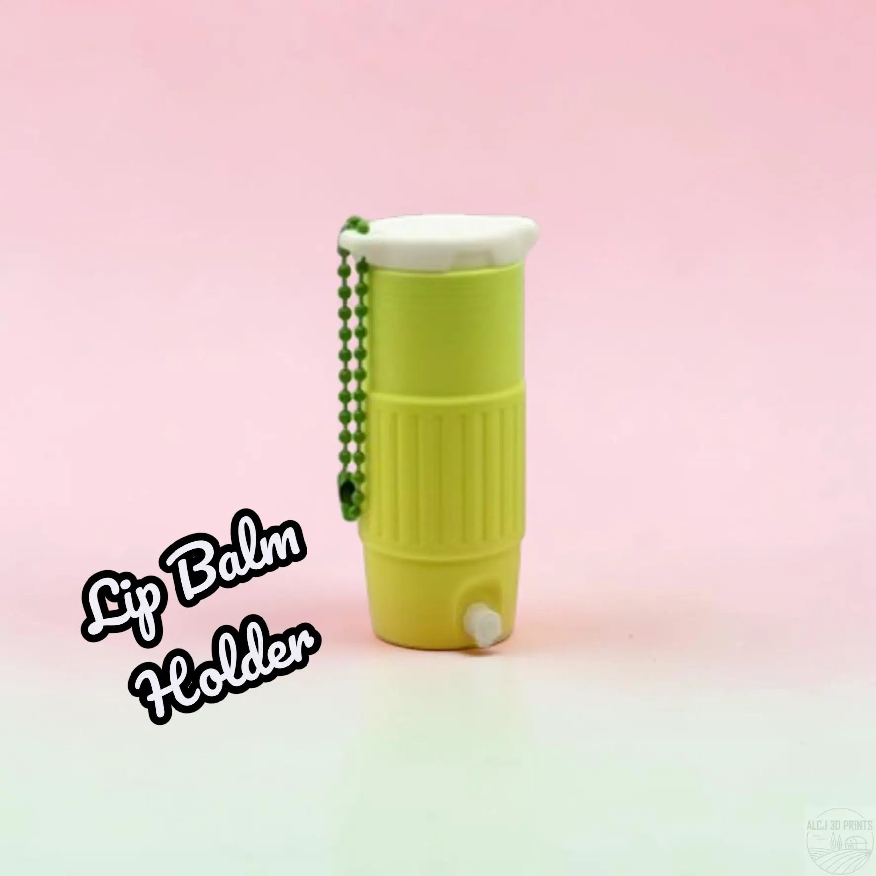 Lip Balm Holder with Keyring