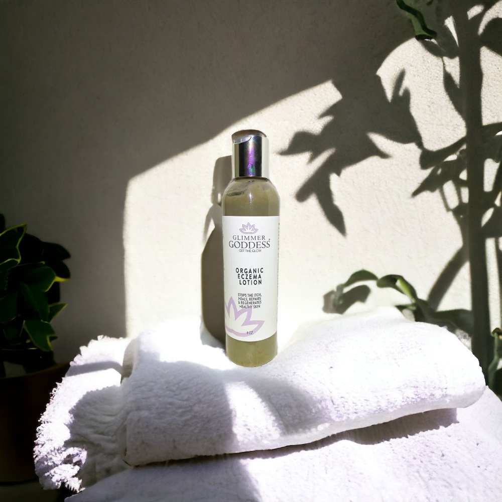 Organic Eczema Lotion - Stop the Itch, Heal The Skin
