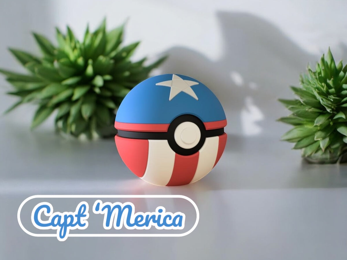 Capt America PokeBall