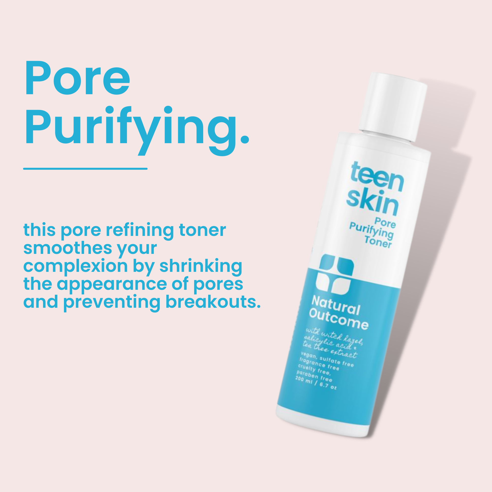 Teen Skin Facial Toner - Pore Purifying Face Toner