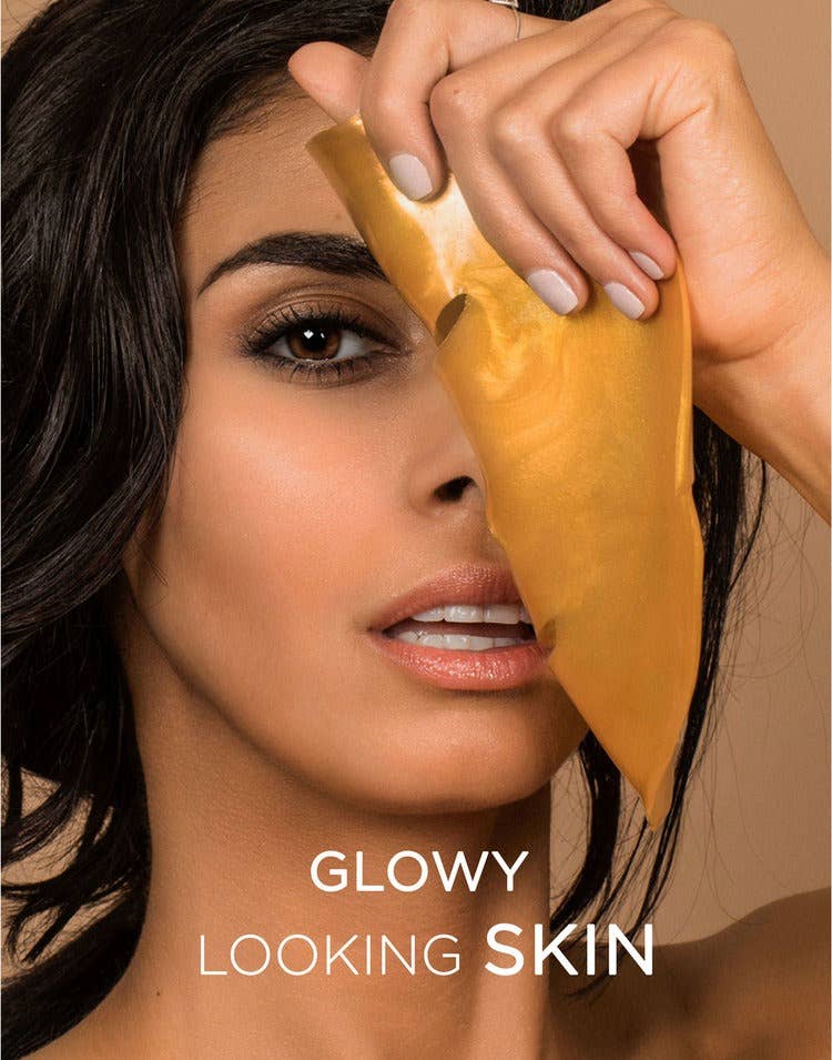 24KT Gold Face Mask (Hyaluronic Acid + Collagen + Vitamin A)