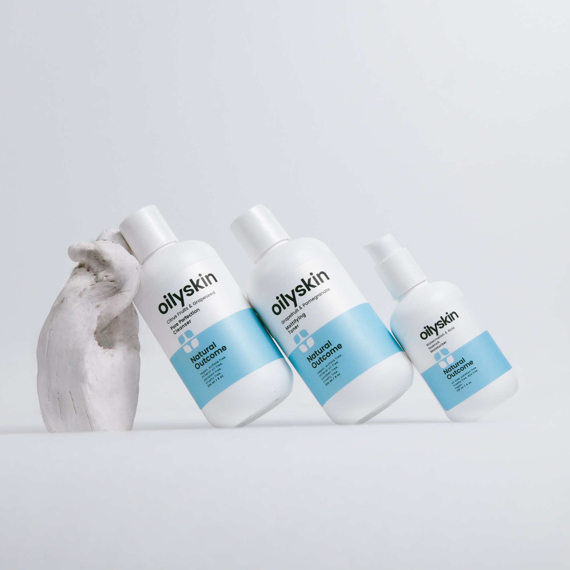 Oily Skin 3 Step Oil Control Kit