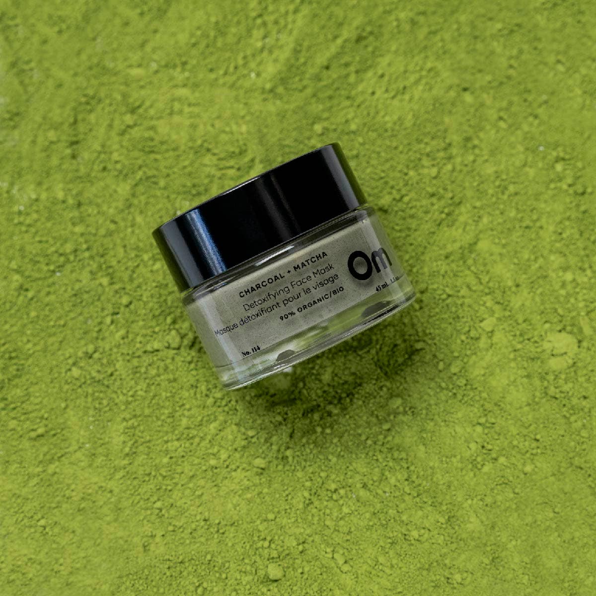 Charcoal + Matcha Detoxifying Face Mask